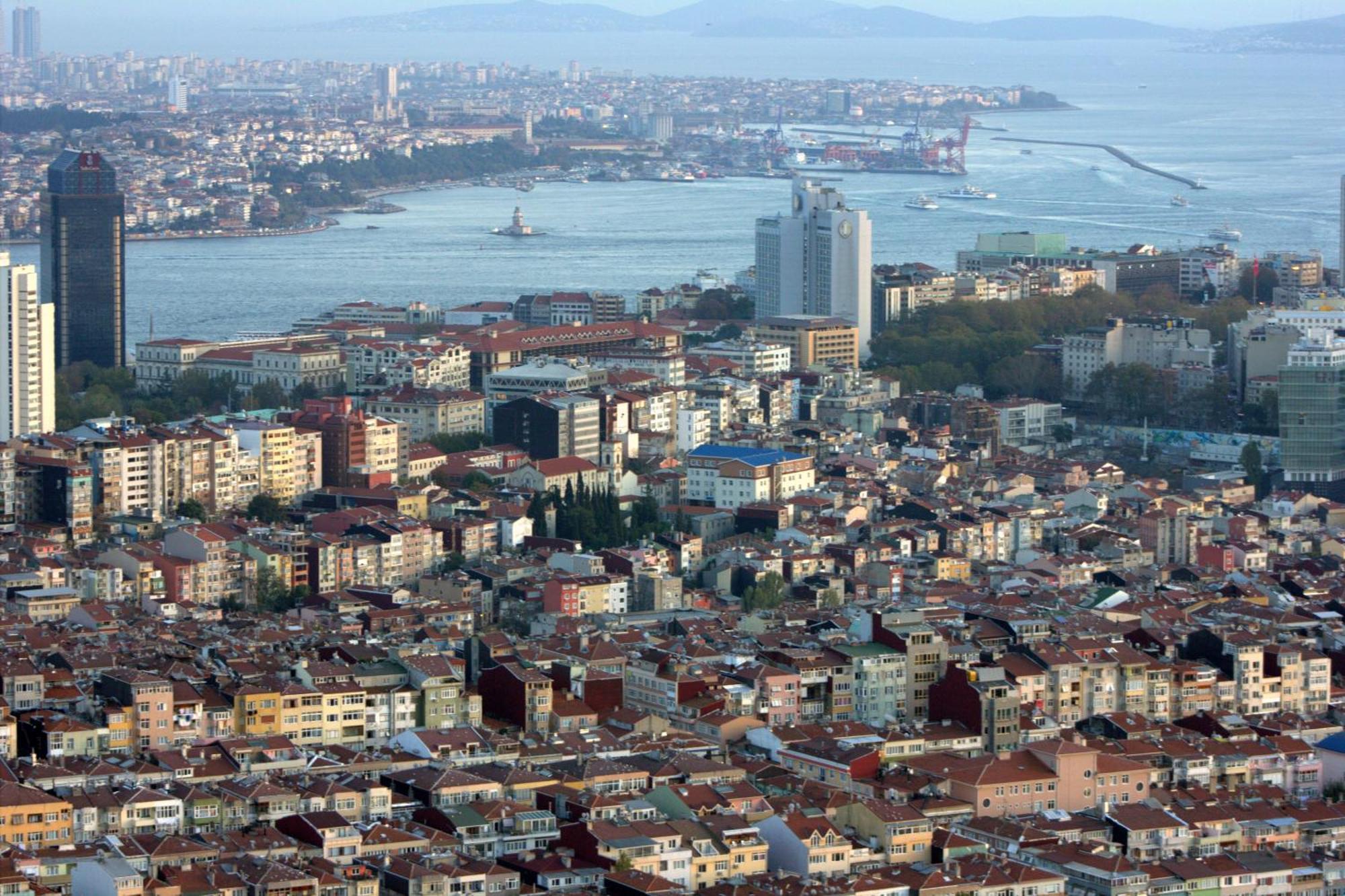 Fraser Place Anthill Estambul Exterior foto Aerial view of the district